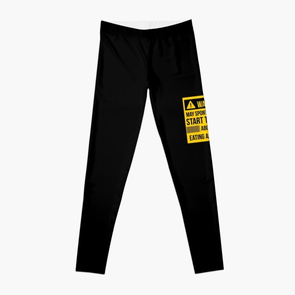 warning may spontaneously talk about eating asbestos  Leggings RB0208 product Offical ludwig ahgren Merch
