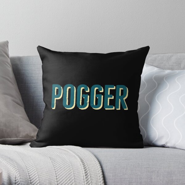 pogger Throw Pillow RB0208 product Offical ludwig ahgren Merch