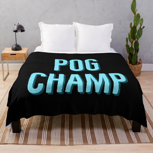 pog champ Throw Blanket RB0208 product Offical ludwig ahgren Merch